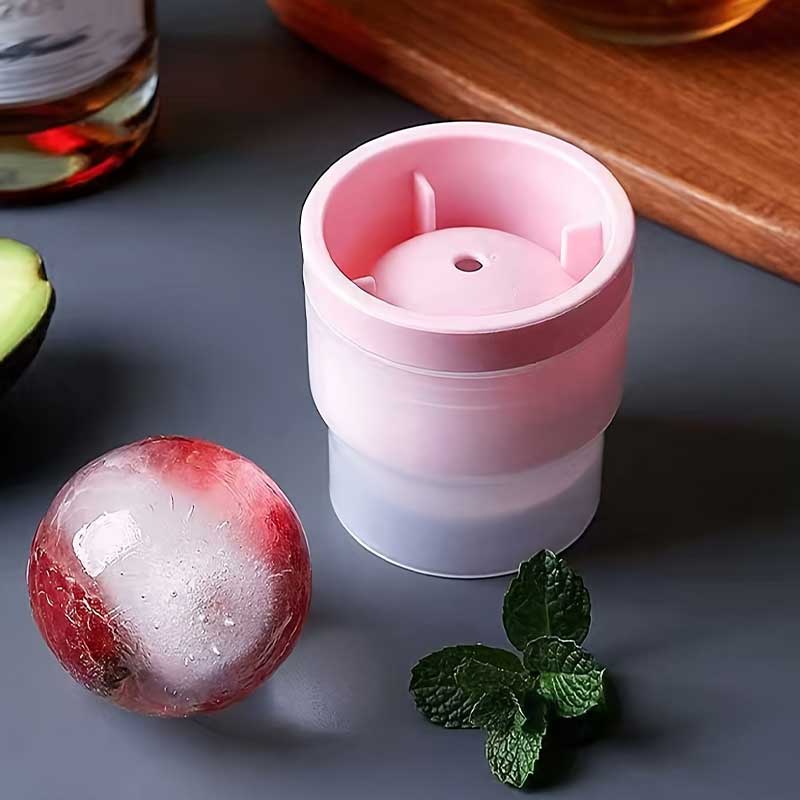 3Pcs Ice Ball Maker, Round Ice - Ice Mold Sphere 评论和价格