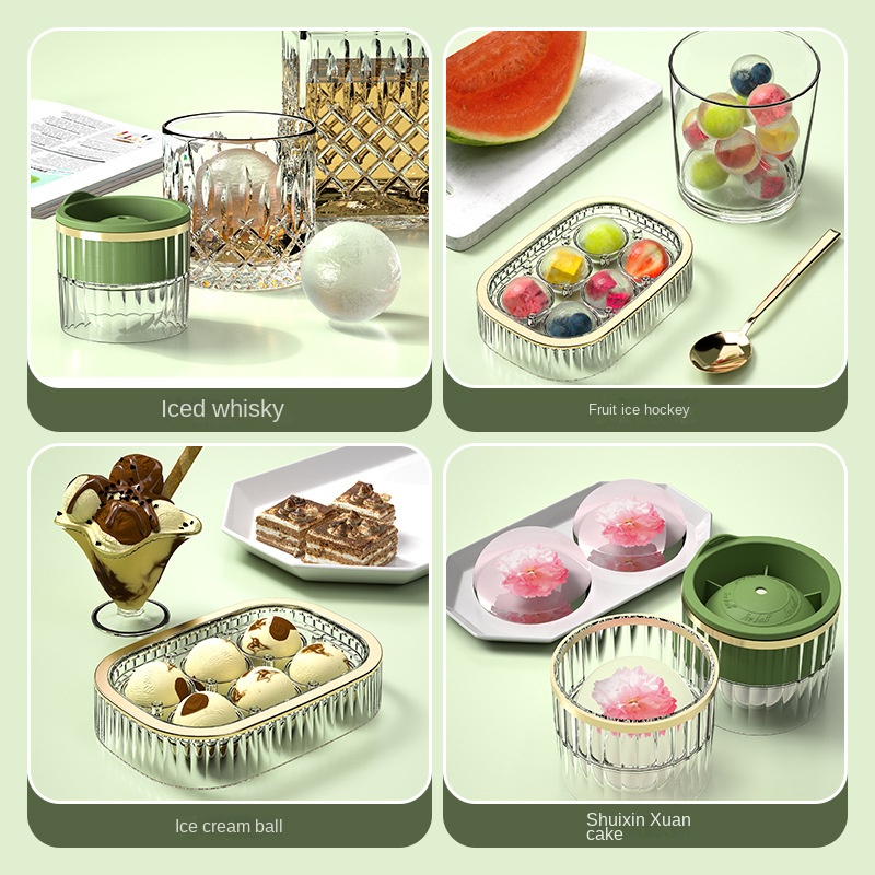 Large-Capacity Spherical Ice B - Ice Mold Sphere 评论和价格