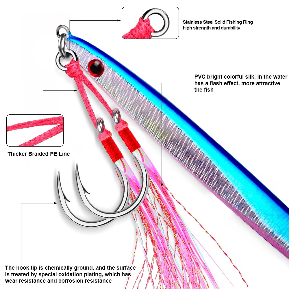 5Pairs Double Barbed Assist Ho - Jigger Double Sided 评论和价格