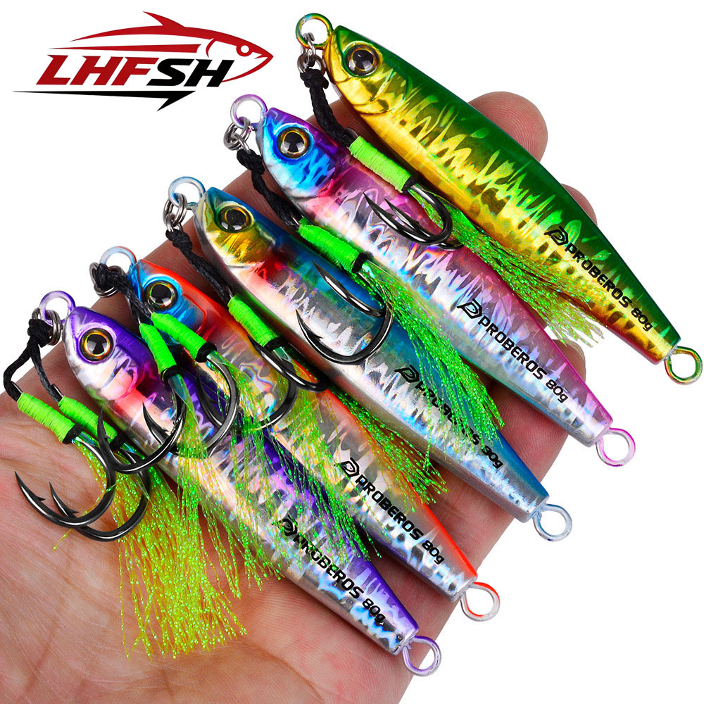LHFSH 35g-80g Long Cast Metal  - Jigger Double Sided 评论和价格