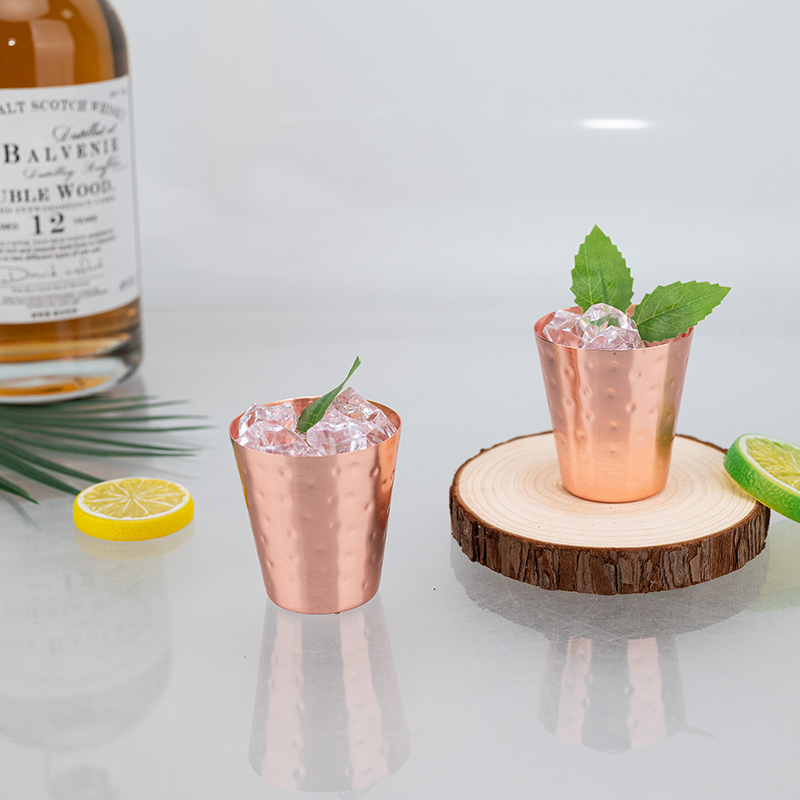 3Pcs New 60ml 100% Copper Cups - Mule Copper Mug 评论和价格