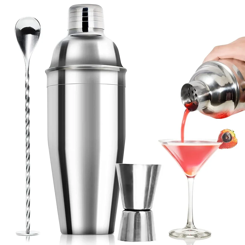 3/6pcs Cocktail Shaker Stainle - Boston Shaker Set 评论和价格