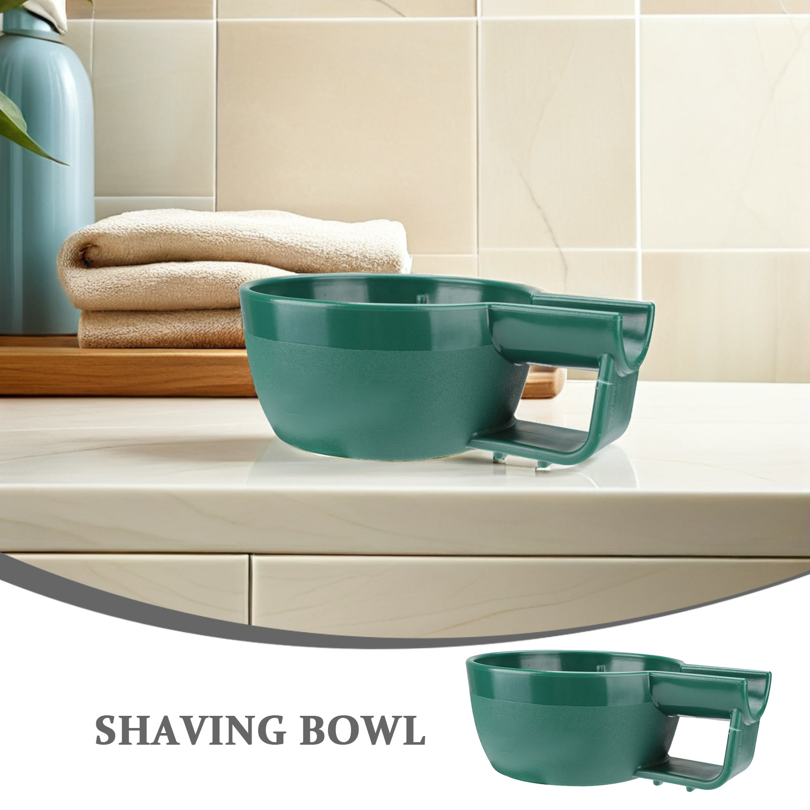 Shaving Cream Bubble Bowl Deep - Home Barber 评论和价格
