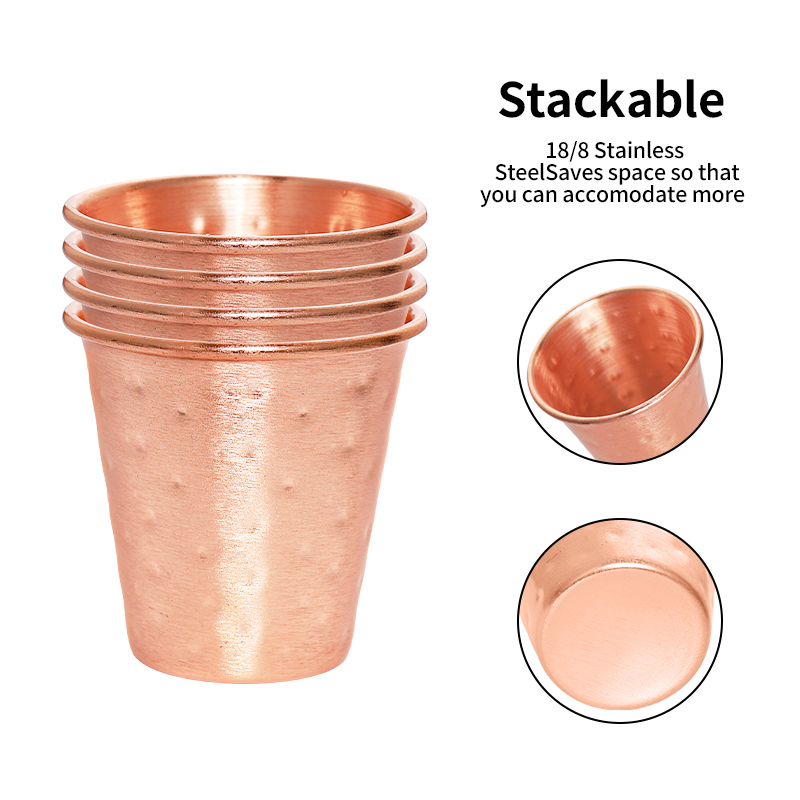 Set of 4/6 Copper Plating Beer - Mule Copper Mug 评论和价格