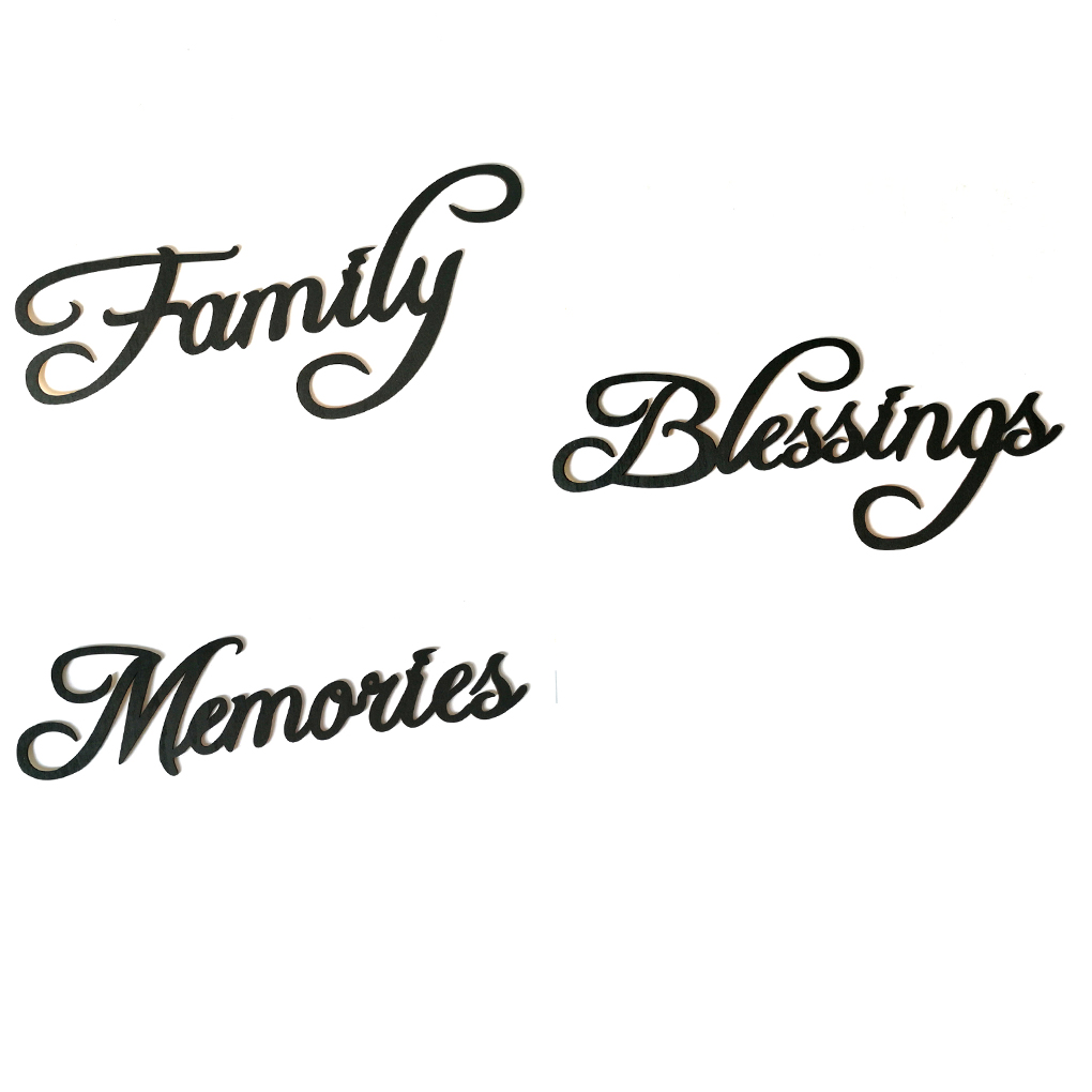 Family Memories Blessings Lett - Home Bar Word 评论和价格