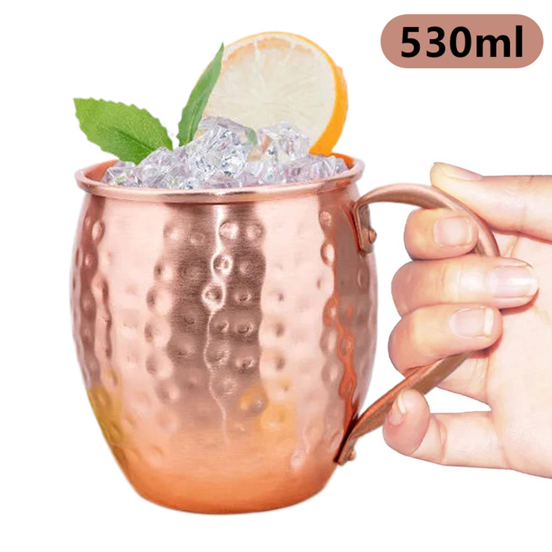 【F】530ml 100% Copper Moscow Mu - Mule Copper Mug 评论和价格