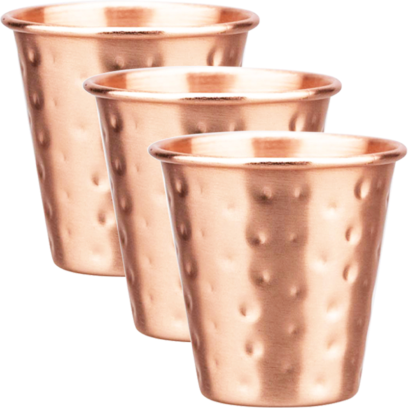 3/4Pcs New 60ml 100% Copper Cu - Mule Copper Mug 评论和价格