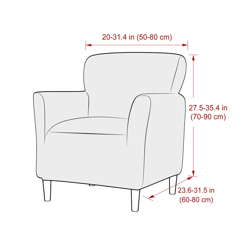 1PC Stretch Spandex Tub Chair  - Home Bar Seating 评论和价格