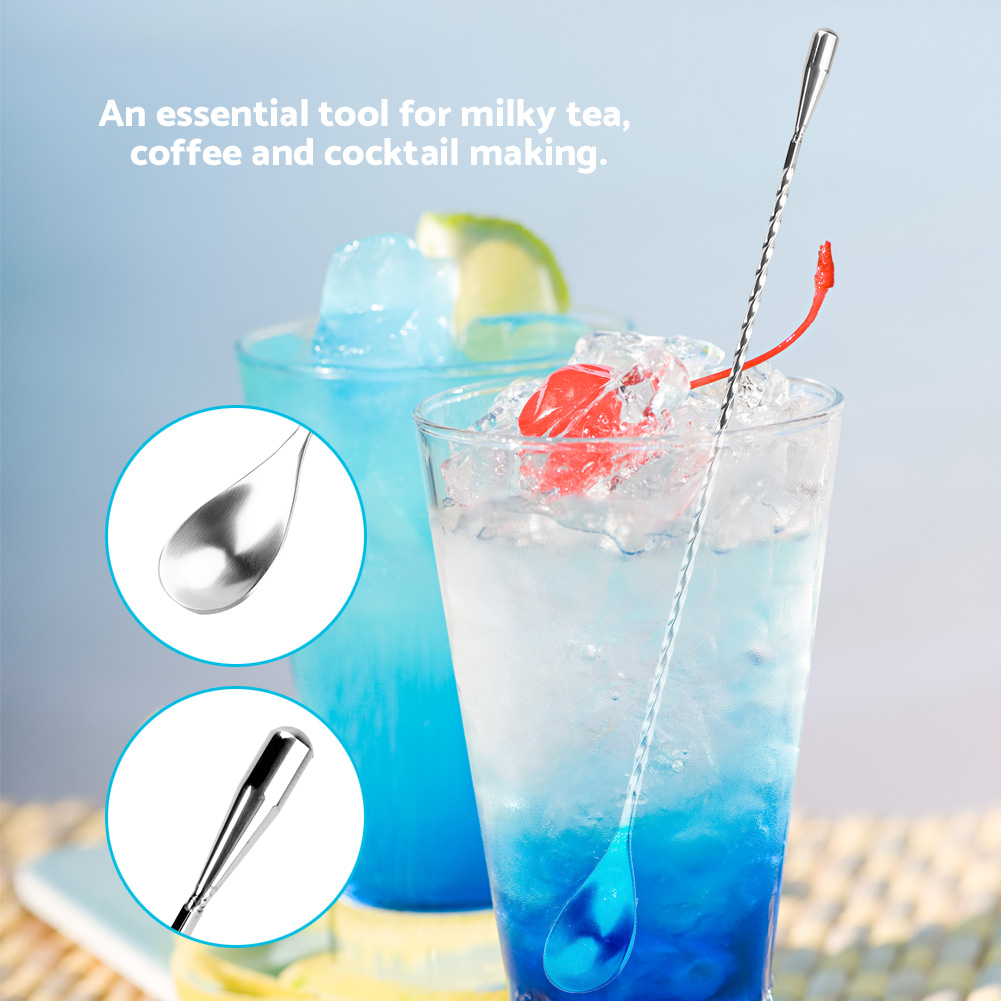 Long Stirring Spoon Stainless  - Bar Spoon Twisted 评论和价格