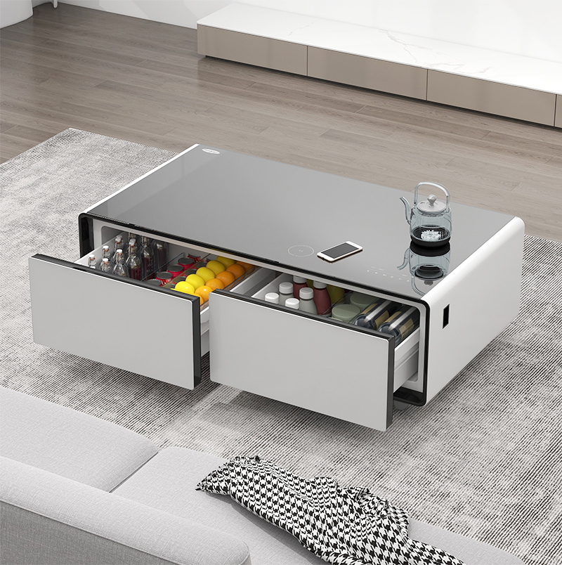 Smart Coffee Table Mini Bar Fr - Home Bar And Fridge 评论和价格