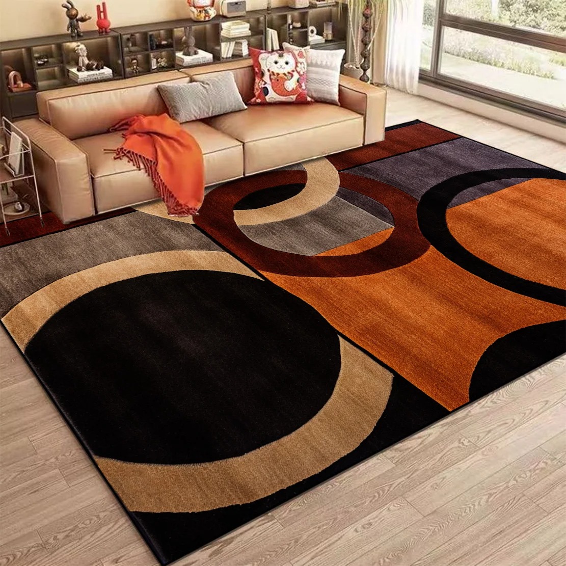 Nordic Abstract Carpet for Liv - Home Bar Seating 评论和价格