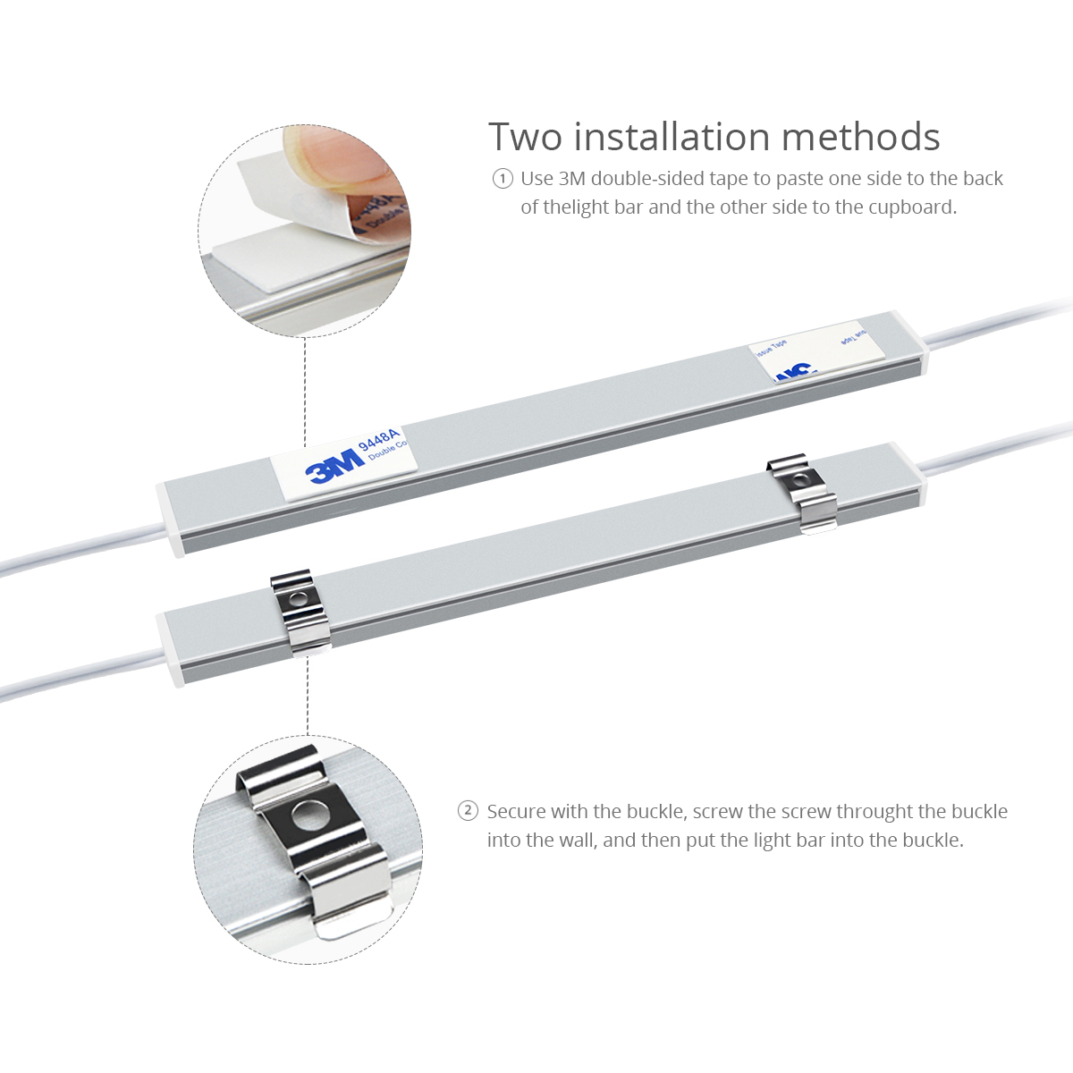 1-5 Pcs Kitchen Tuya Smart LED - Home Bar And Cabinet 评论和价格