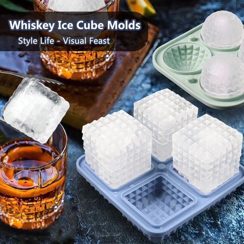 Ice Cube Tray Silicone with Li - Ice Mold Sphere 评论和价格