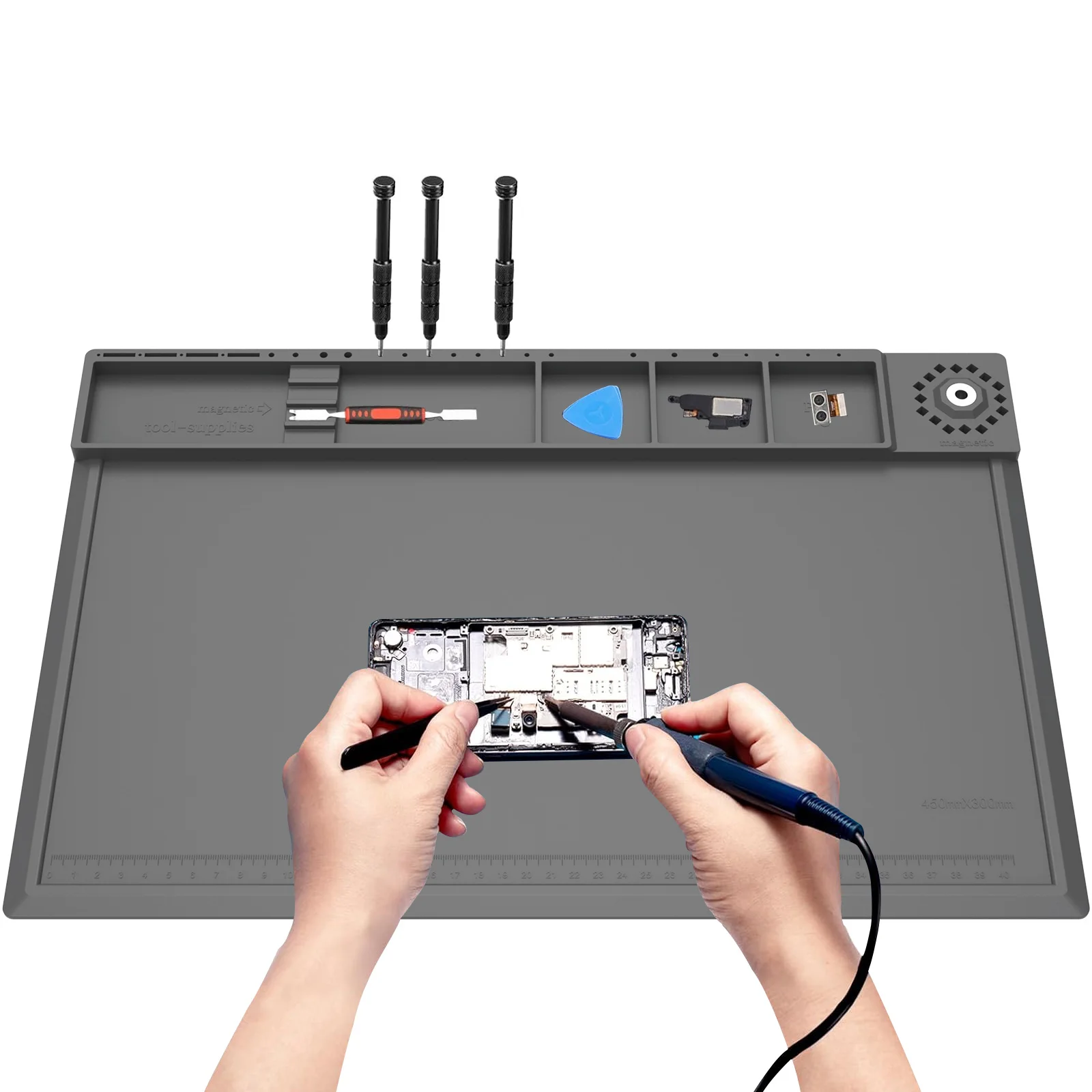 Soldering Station Mat Silicone - Bar Mat Rubber 评论和价格