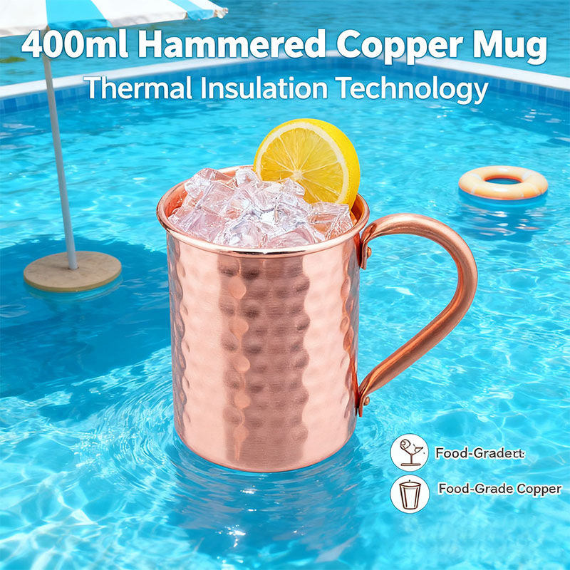 New 100% Copper Cups Pure Soli - Mule Copper Mug 评论和价格