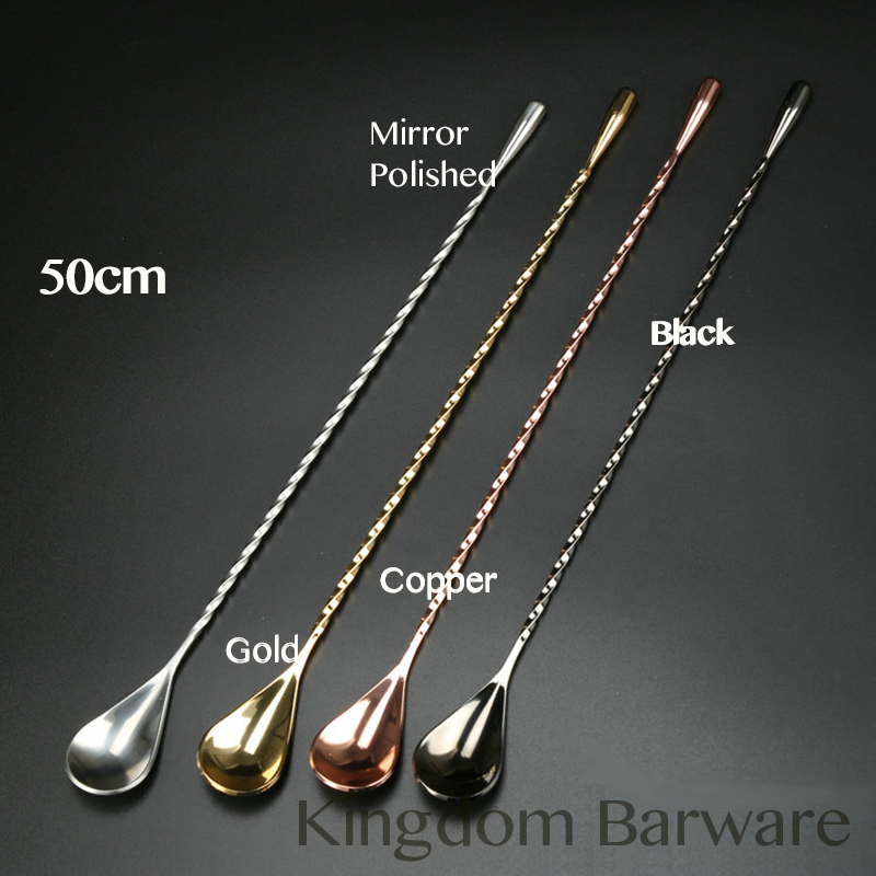 50cm Cocktail Bar Spoon 304 St - Bar Spoon Twisted 评论和价格