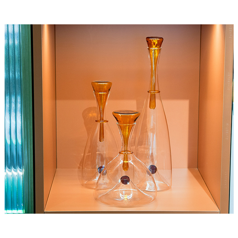 Modern Minimalist Glass Decant - Home Bar And Cabinet 评论和价格