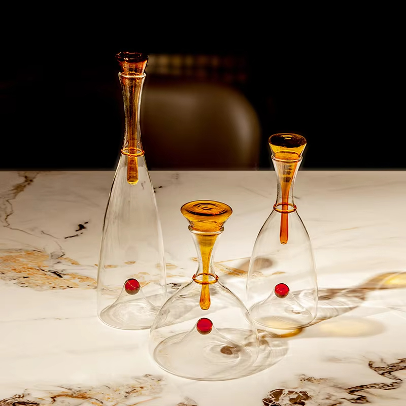 Modern Minimalist Glass Decant - Home Bar And Cabinet 评论和价格
