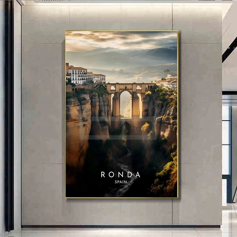 Spain Travel Poster Barcelona  - Home Barcelona 评论和价格