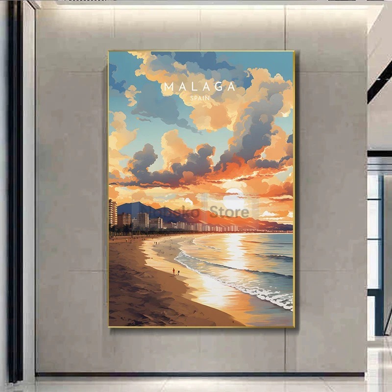 Spain Travel Poster Barcelona  - Home Barcelona 评论和价格