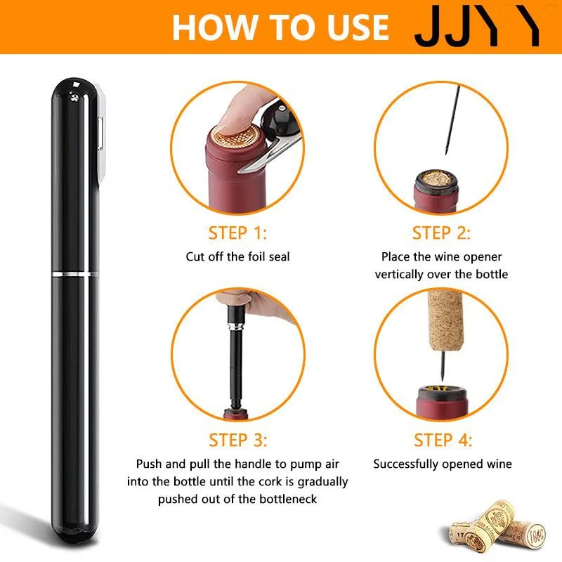 Air Pump Wine Bottle Opener St - Wine Preservation Pump 评论和价格