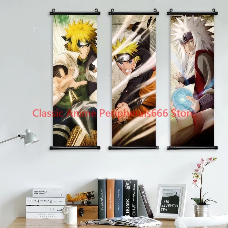 Naruto Hanging Painting Canvas - Home Bar Setup 评论和价格