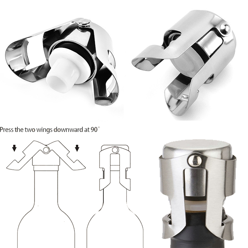 Champagne Stopper Sparkling Wi - Wine Preservation Pump 评论和价格