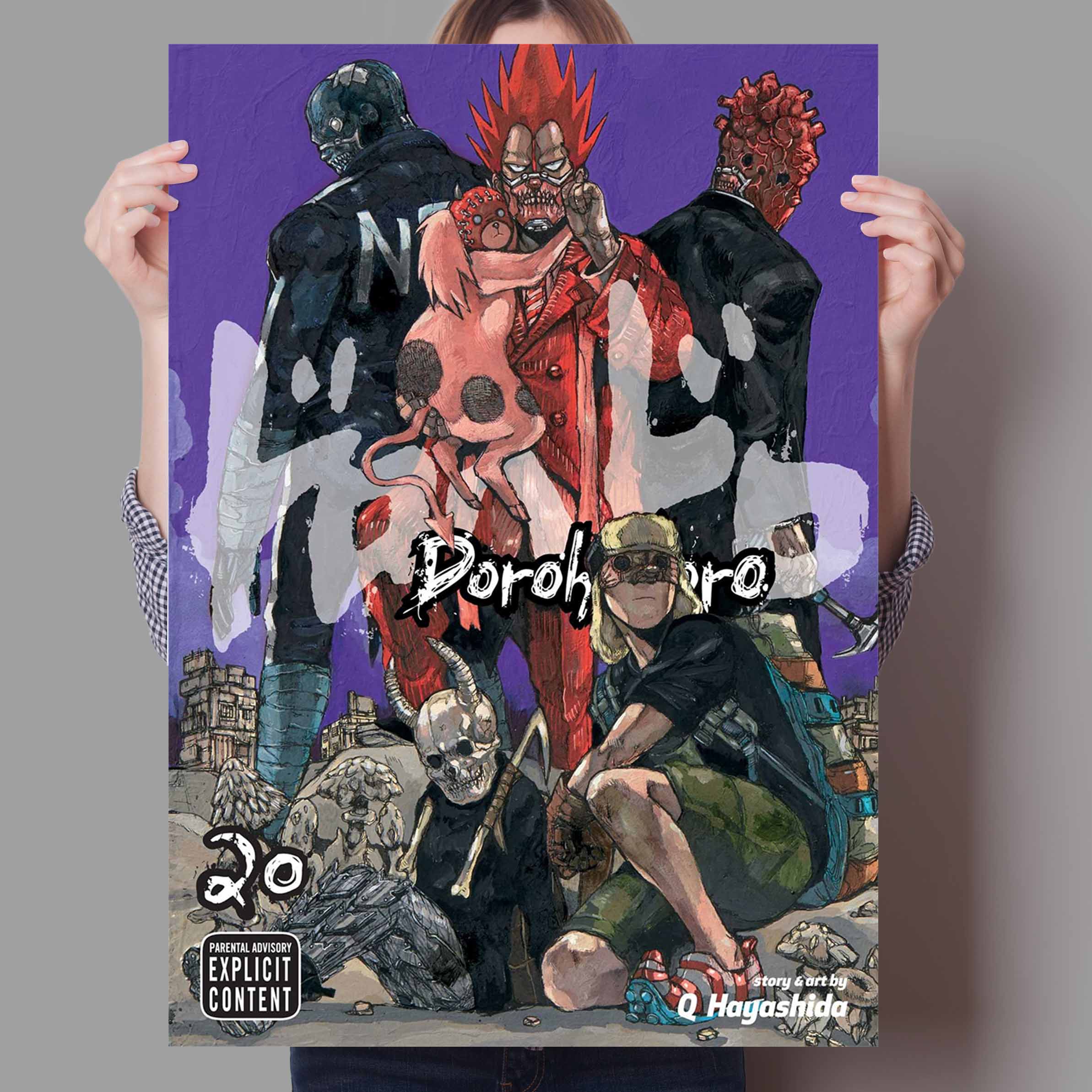 Anime Vintage Dorohedoro Poste - Home Bar Seating 评论和价格