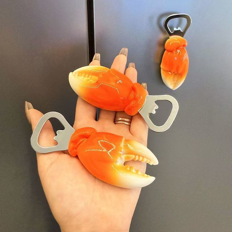 Crab Claw Magnet Beer Bottle O - Home Bar And Fridge 评论和价格