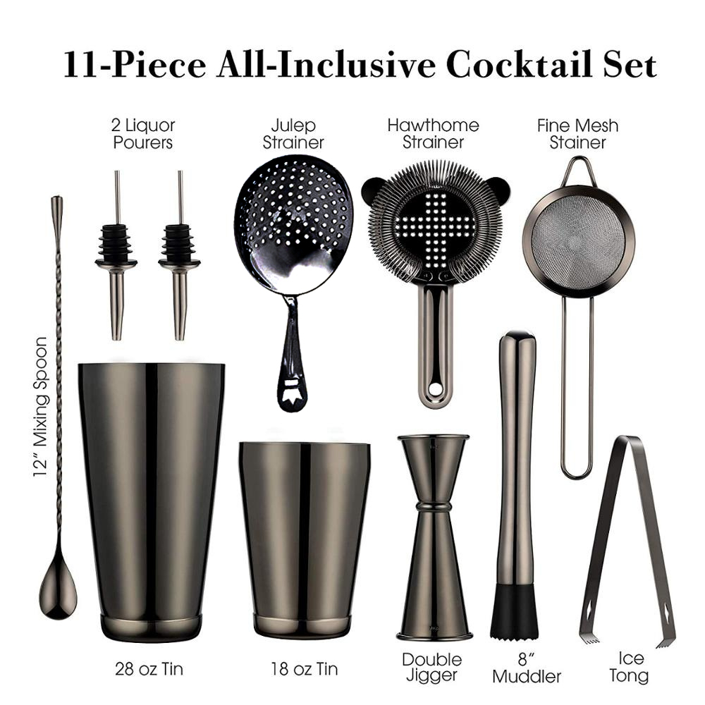 Cocktail Shaker Bar Set: 2 Wei - Boston Shaker Set 评论和价格