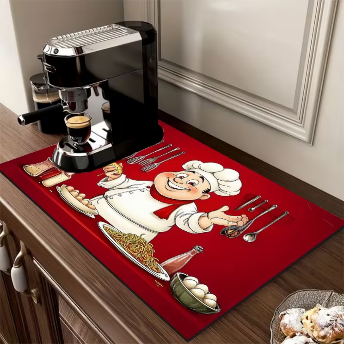 Square Kitchen Dish Mat Rubber - Bar Mat Rubber 评论和价格