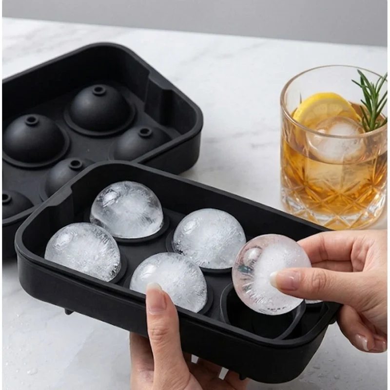 6 Cavity Ice Ball Mold Food Gr - Ice Mold Sphere 评论和价格