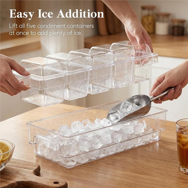 ABMR-For Party For Bar Supplie - Garnish Tray Set 评论和价格