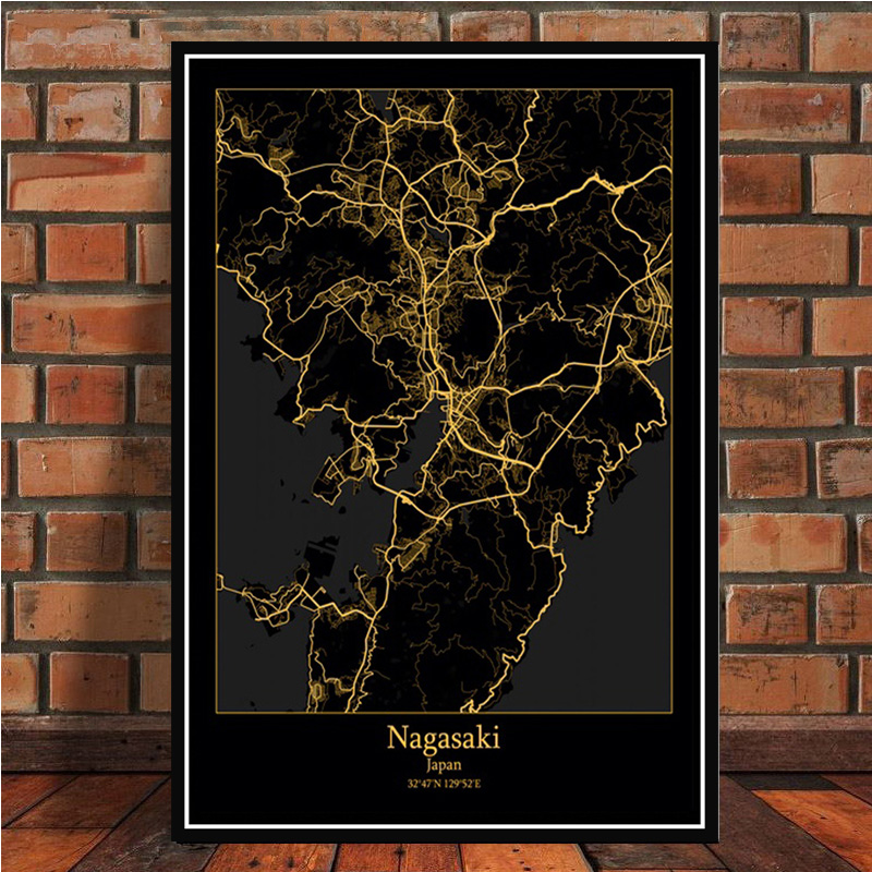 Poster Prints Amsterdam Tokyo  - Home Barcelona 评论和价格
