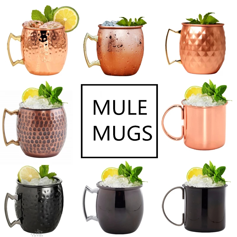 1pcs 550ml Moscow Mule Copper  - Mule Copper Mug 评论和价格