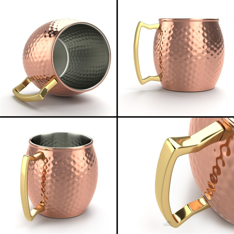 1pcs 550ml Moscow Mule Copper  - Mule Copper Mug 评论和价格
