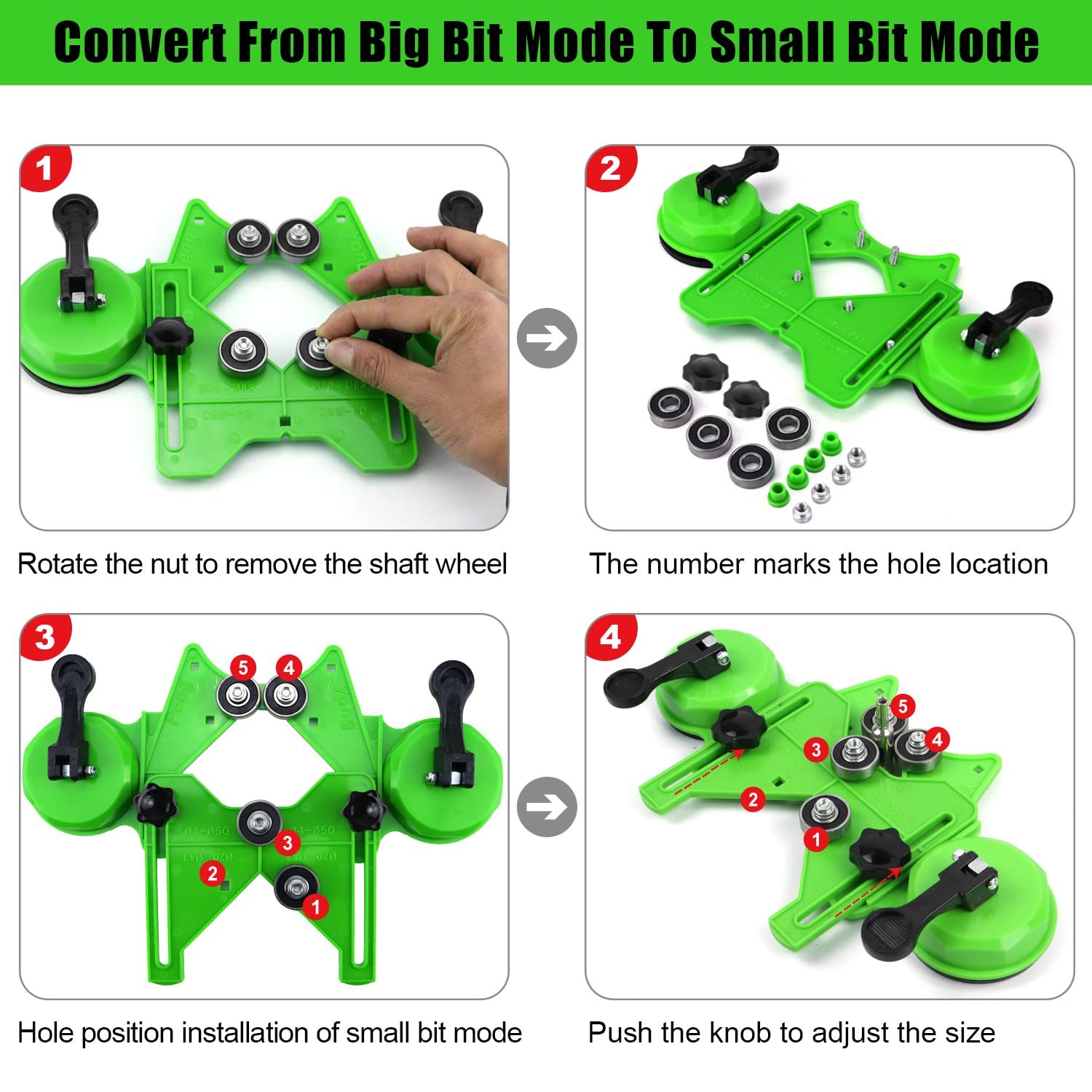 17Pcs Diamond Tile Drill Bits  - Jigger Double Sided 评论和价格