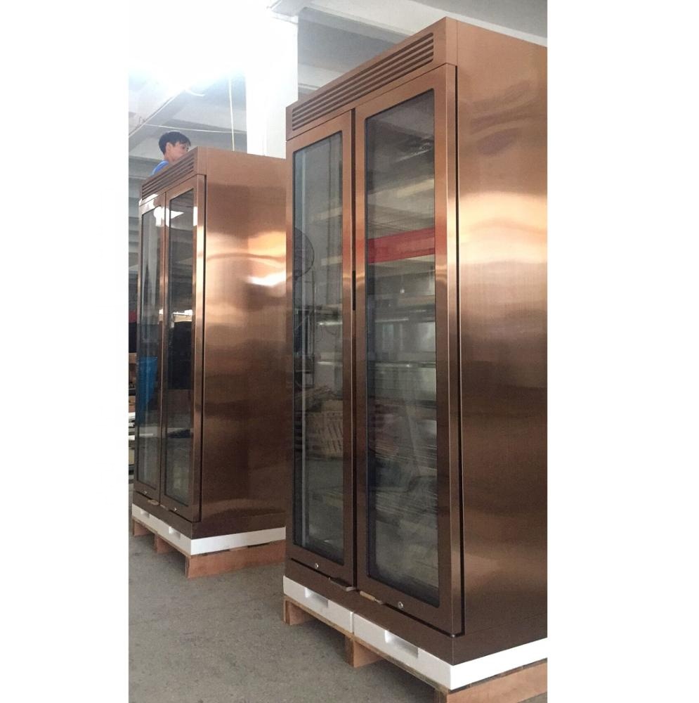 Rose Gold Stainless Steel Huge - Home Bar And Fridge 评论和价格
