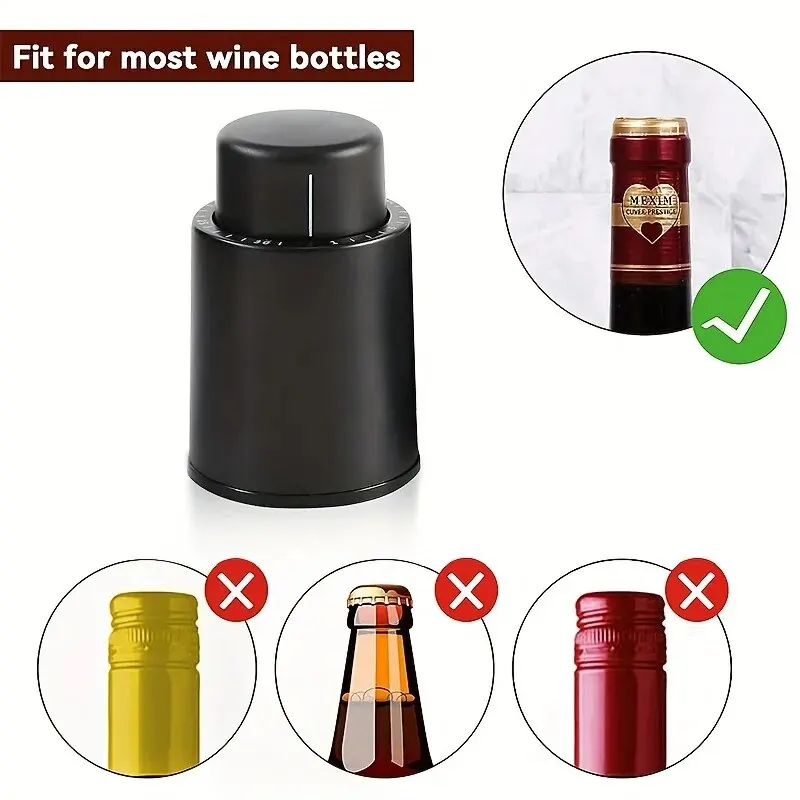 Vacuum Pump Wine Saver Cap Sto - Wine Preservation Pump 评论和价格