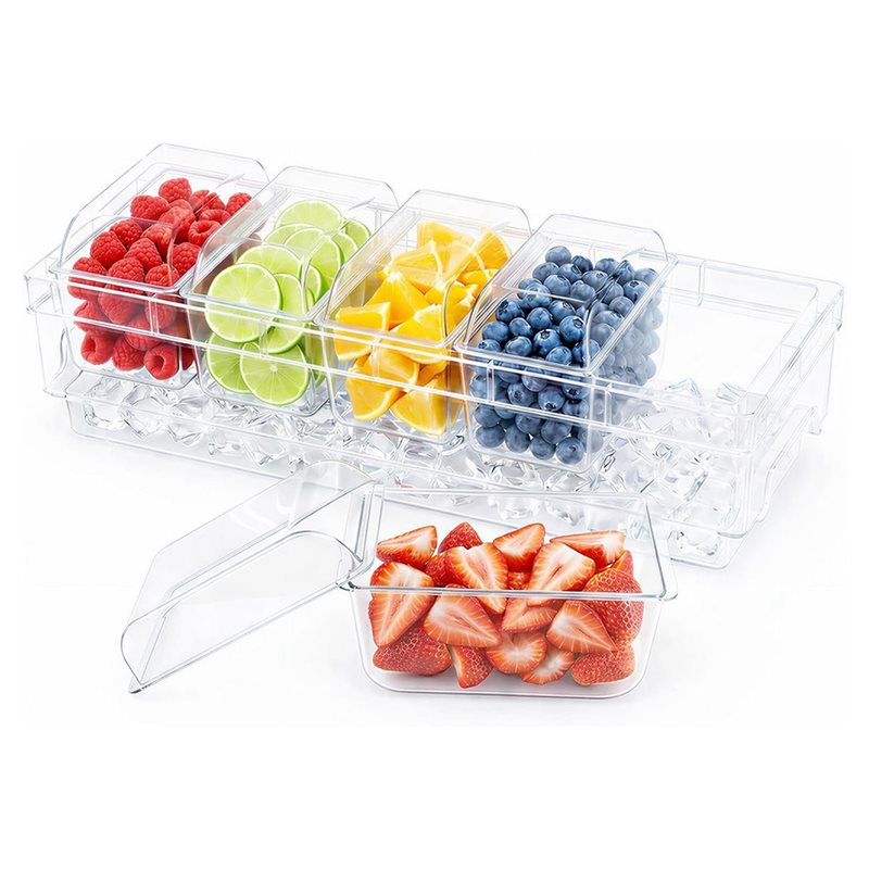 PHFU-Taco For Bar Serving Set  - Garnish Tray Set 评论和价格