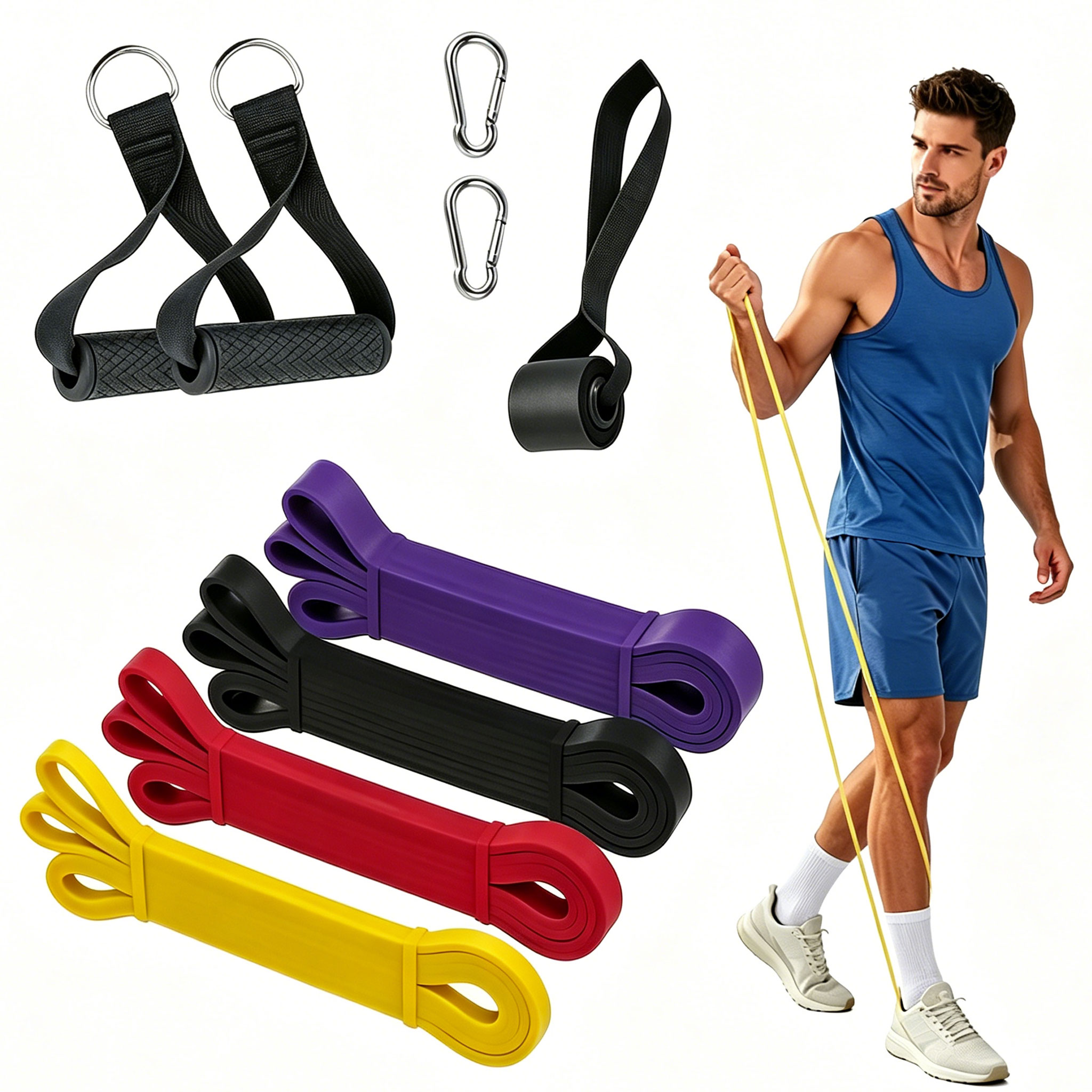 Men's Pull-Up Power Band Set,  - Home Bar Setup 评论和价格