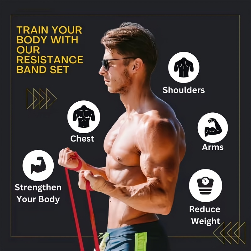 Men's Pull-Up Power Band Set,  - Home Bar Setup 评论和价格