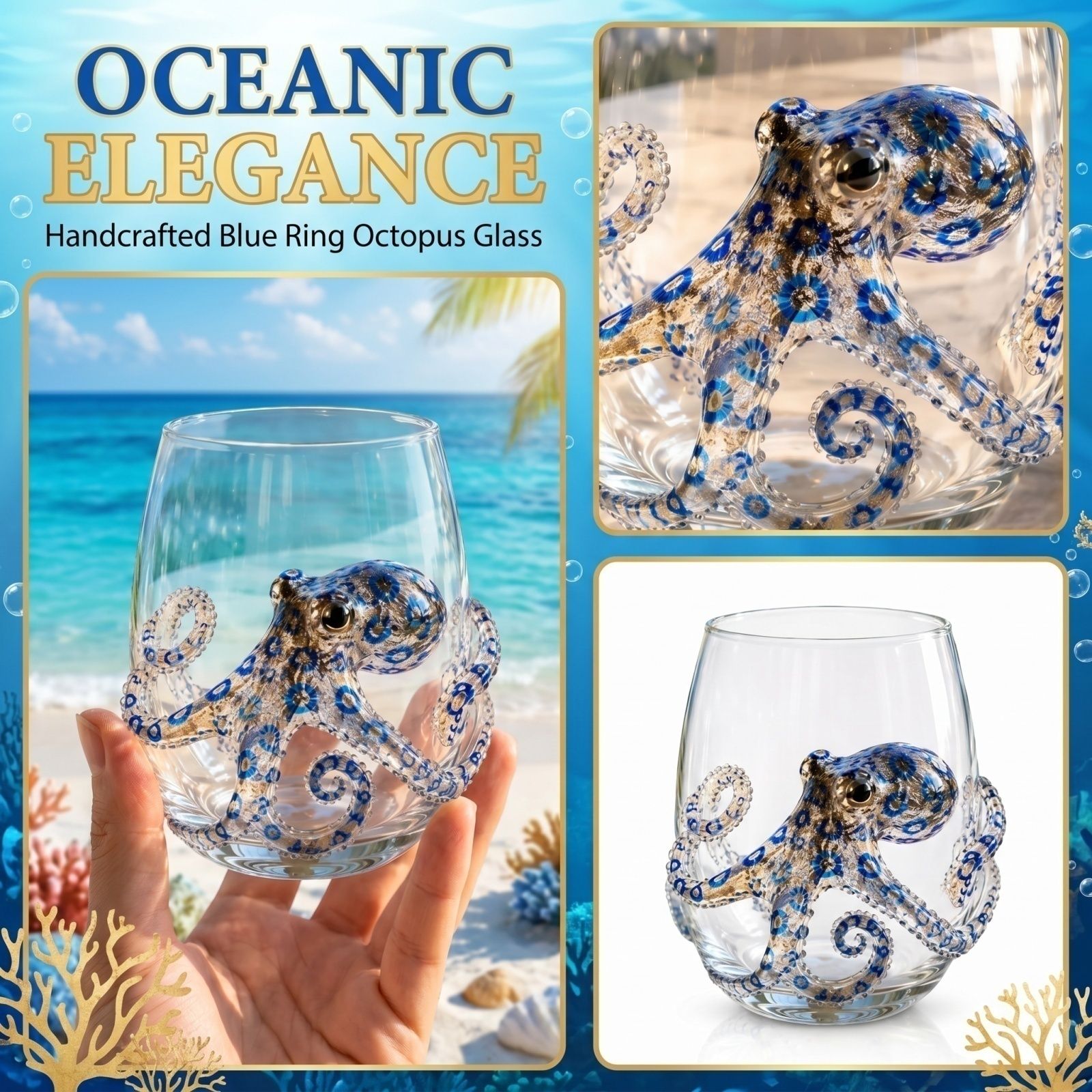 Artisanal Blue Ringed Octopus  - Home Bar Setup 评论和价格