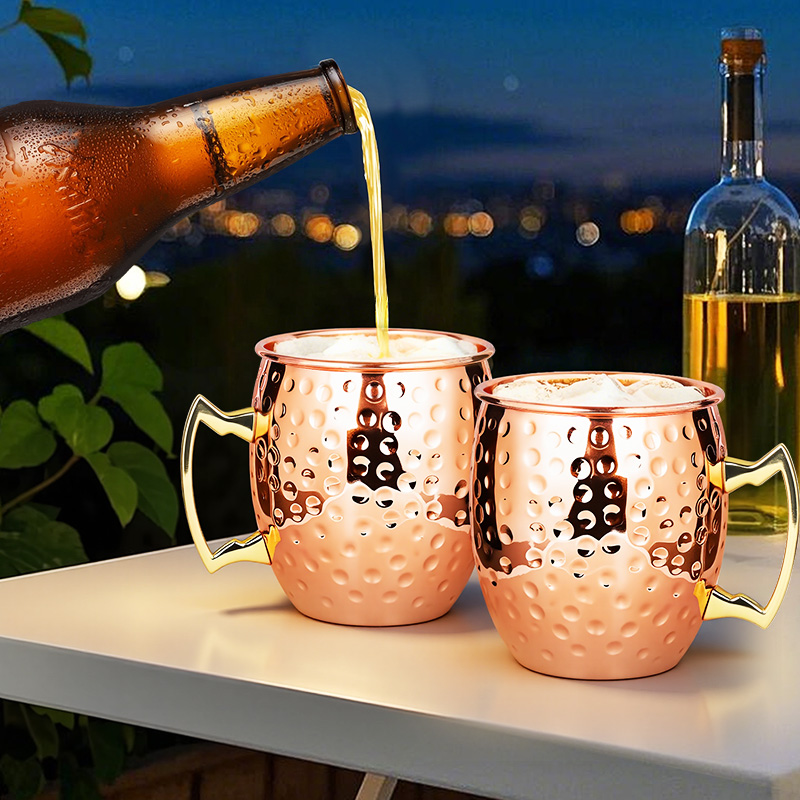 Moscow Mule Stainless Steel Mu - Mule Copper Mug 评论和价格