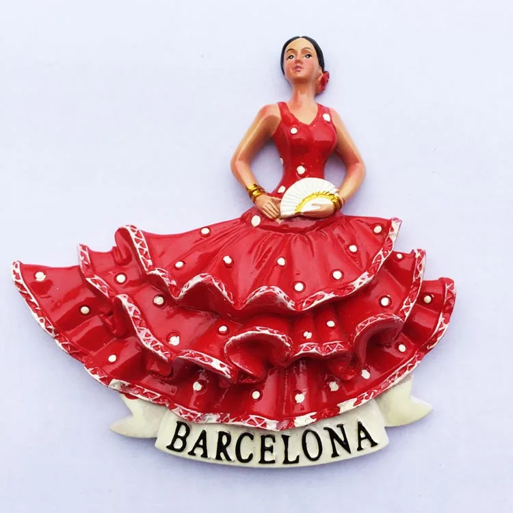 Spain Fridge Magnets Travellin - Home Barcelona 评论和价格